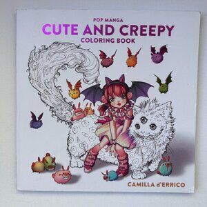 Pop Manga Cute and Creepy Coloring Book